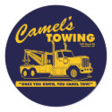 camel's towing company stickers