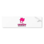 Cameltoe Underwear Company Spoof Camel Toe Vagina bumper stickers