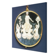 Cameo commemorating the Naval victory of Stretched Canvas Prints