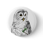 Cameo Owl Button