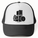 Camera. Hat