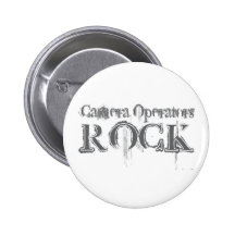 Camera Operators Rock Pinback Buttons
