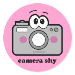 Camera Shy stickers