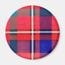 CAMERON of LOCHIEL FAMILY TARTAN Refrigerator Magnets