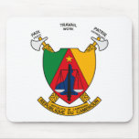 Cameroon Coat of Arms Mousepad