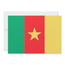 Cameroon Flag Personalized Invitations