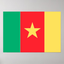 Cameroon Flag Print