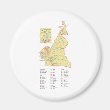 Cameroon Fridge Magnet