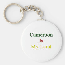 Cameroon Is My Land keychains
