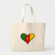 Cameroon love - I love Cameroon flag gifts Bag
