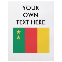 Cameroon Old Flag Full Color Flyer