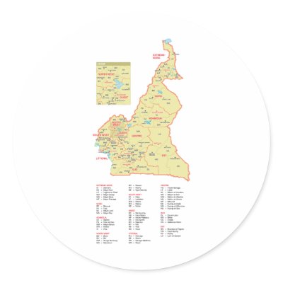 Cameroon Stickers by TheCommitteeTo