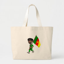 Cameroonian Boy Canvas Bags