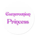 Cameroonian Princess stickers