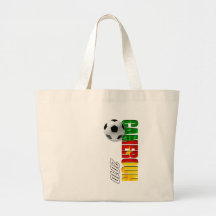 Cameroun 2010 flag logo vertical artwork gifts bags