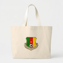 Cameroun Badge emblem sheild gifts Tote Bags