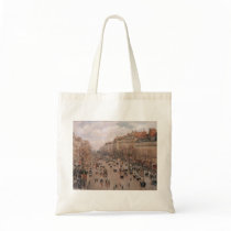 Camille Pissaro - Boulevard Monmartre Paris 1897 Bag
