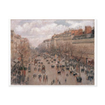Camille Pissaro - Boulevard Monmartre Paris 1897