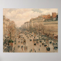 Camille Pissaro - Boulevard Monmartre Paris 1897