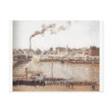 Camille Pissarro - Morning Winter Sun Frost  1901 postcards