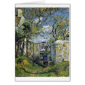 Camille Pissarro  - Peasant w/ Wheelbarrow 1874 cards