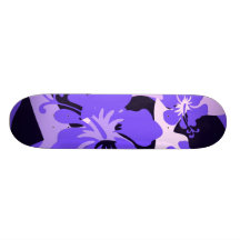 Cammo Purple Skateboard