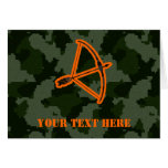 Camo Archery Greeting Card