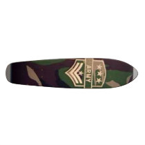 Camo-Bettie-army-clothing Skate Board