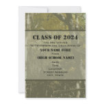 Camo Class Of 2012 Graduation Invitation
