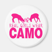 CAMO GIRL REFRIGERATOR MAGNET