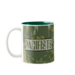 Camo Militant Pacifists for Peace Mug