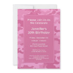 Camo Military Theme Birthday Party
