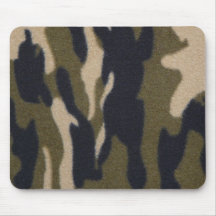 Camo Print Jungle Green/Black for Hunters Mouse Pads