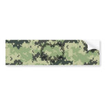Camo Twining Heart bumper stickers