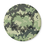 Camo Twining Heart magnets