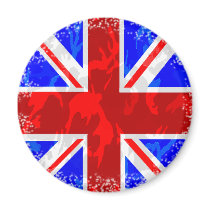 Camo Union Jack Magnet