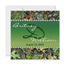 Camo Wedding Invitations