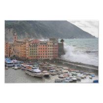 Camogli during a storm photo