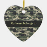 Camouflage Christmas Ornament