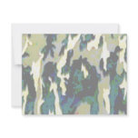 Camouflage invitations