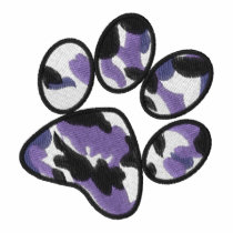 Camouflage Paw Print Polo