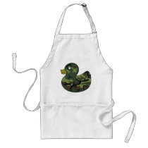 Camouflage Rubber Duck Apron