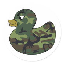 Camouflage Rubber Duck