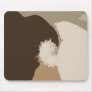 Camouflaged Dog's Tail Mouse Mat