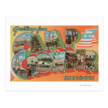 Camp Crowder, Missouri - Large Letter Scenes Postcard