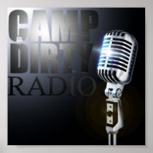 CAMP DIRTY RADIO Poster