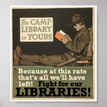 Camp libraries poster