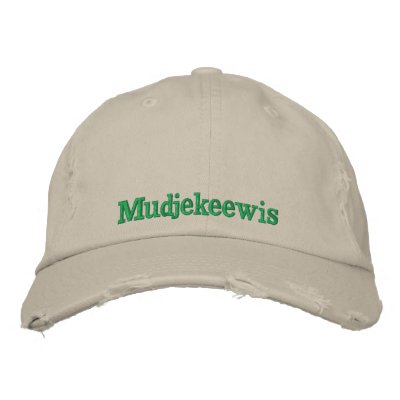 CAMP MUDJEKEEWIS EMBROIDERED HATS CAMP MUDJEKEEWIS EMBROIDERED HATS