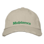 CAMP MUDJEKEEWIS embroidered hats