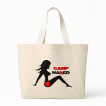 Camp Naked Tote Bag